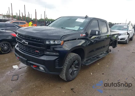 2019 Chevrolet Silverado 1500 Lt Trail Boss из США, поврежденный, VIN 1GCPYFED5KZ117285